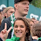 DĚNÍ NA TRIBUNÁCH: Bohemians - Hradec