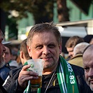 Bohemians - Plzeň 5:2, dění na tribunách