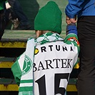 Bohemians - Plzeň 5:2, dění na tribunách