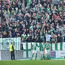 Bohemians - Plzeň 5:2, dění na tribunách