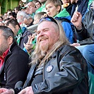 Bohemians - Plzeň 5:2, dění na tribunách