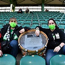 Dění na tribunách: Bohemians - Liberec