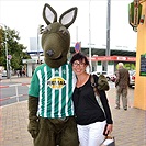 Klokan zval fanoušky ve Vršovicích na fotbal