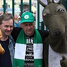 DĚNÍ NA TRIBUNÁCH: Bohemians - Slavia