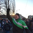 Dění na tribunách: Slavia - Bohemians