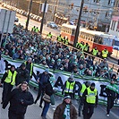 Dění na tribunách: Slavia - Bohemians