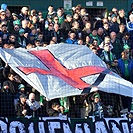 Dění na tribunách: Bohemians - Slovácko