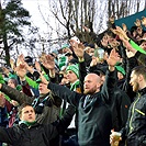 Dění na tribunách: Bohemians - Slovácko