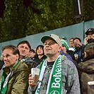 Dění na tribunách: Bohemians - Králův Dvůr