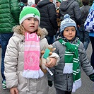 Dění na tribunách: Bohemians - Zlín