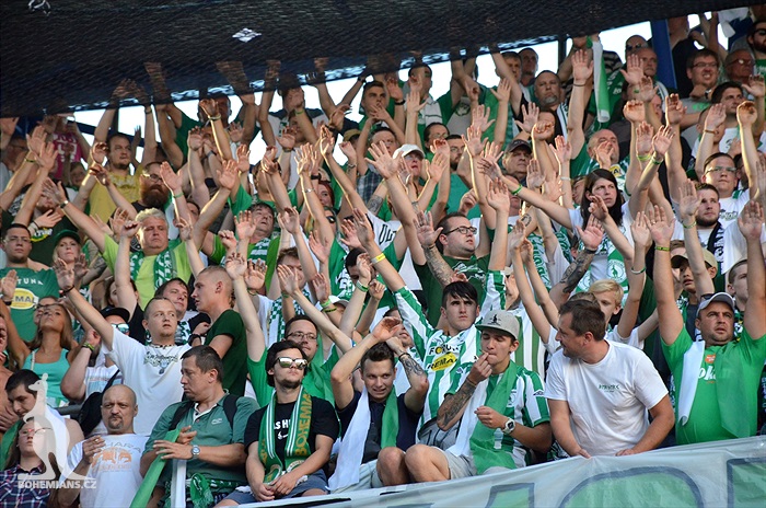 DĚNÍ NA TRIBUNÁCH: Sparta - Bohemians
