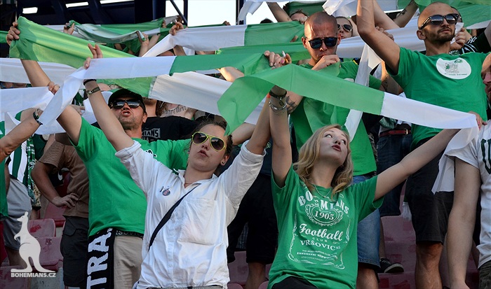 DĚNÍ NA TRIBUNÁCH: Sparta - Bohemians