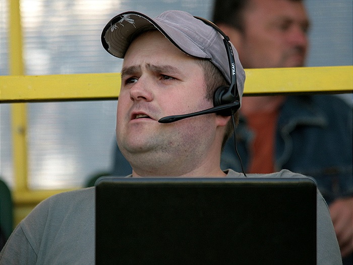 Jeden z komentátorů Rádia Bohemka Roman Enderst.