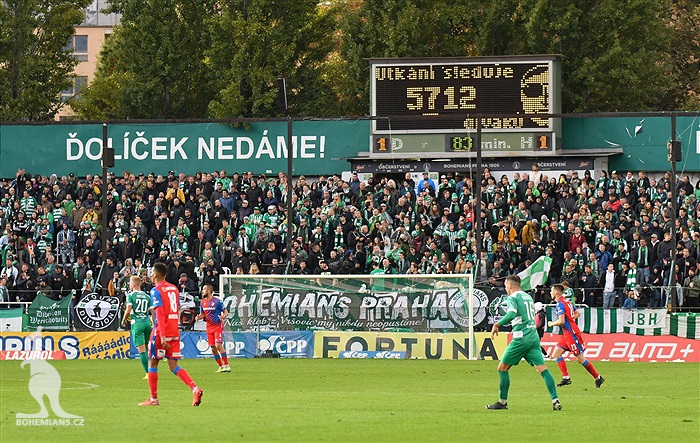Bohemians - Plzeň 1:1 (0:1)