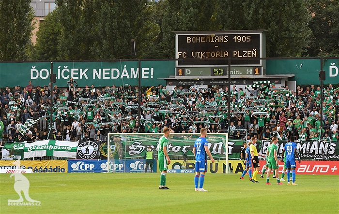Bohemians - Plzeň 1:2 (1:0)