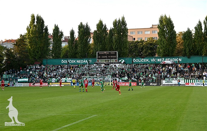Bohemians - Olomouc 2:0 (2:0)