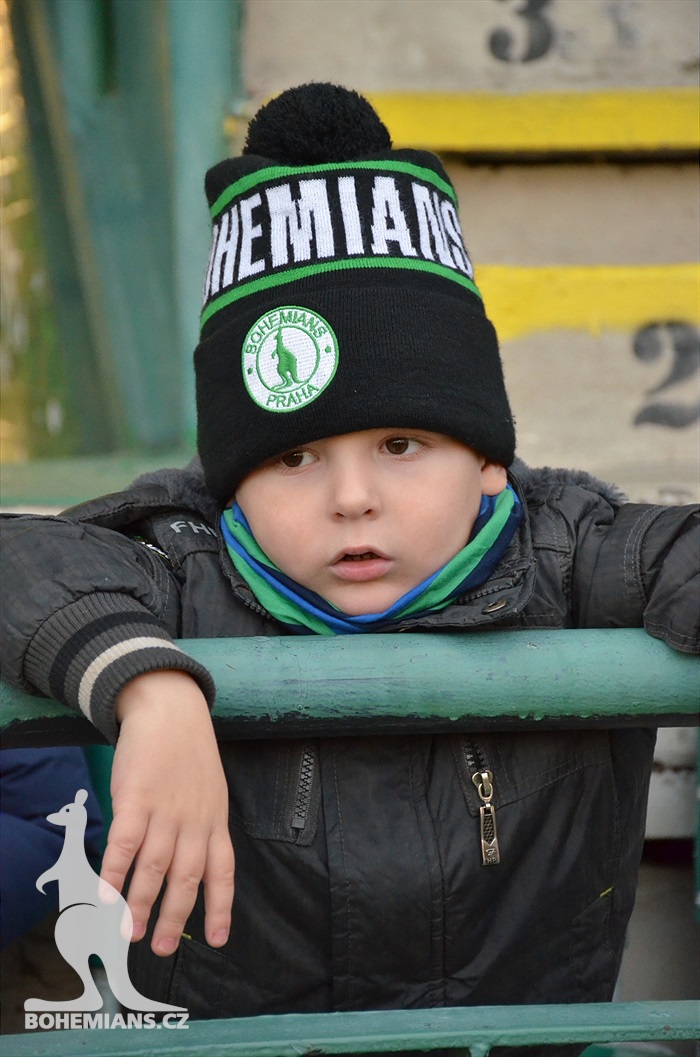 Dění na tribunách: Bohemians - Liberec