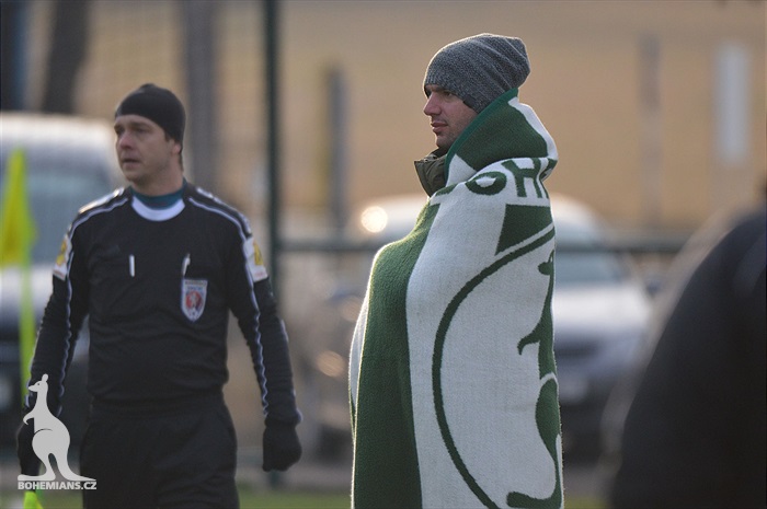 Dění na tribunách: Bohemians - Dukla
