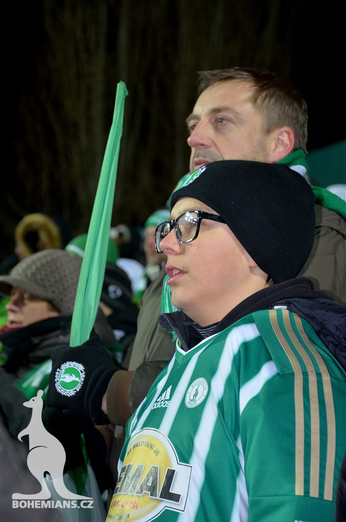 Dění na tribunách: Bohemians - Dukla
