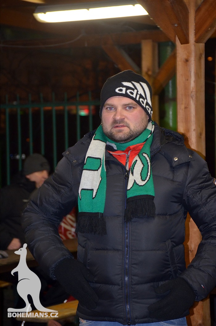 Dění na tribunách: Bohemians - Dukla