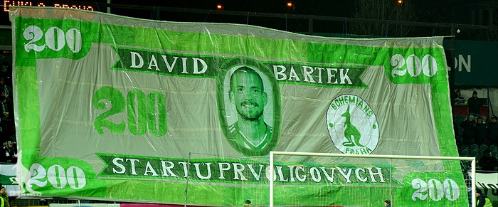 Dění na tribunách: Bohemians - Dukla