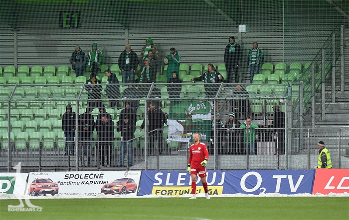 Karviná - Bohemians 1:1 (1:0)