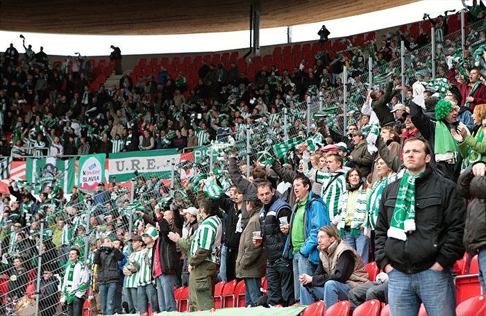 Kotel Bohemky těsně před zápasem