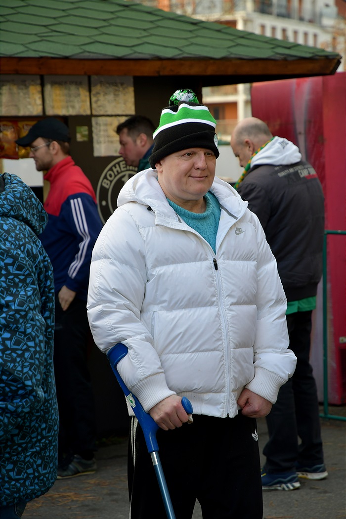 Dění na tribunách: Bohemians - Karviná