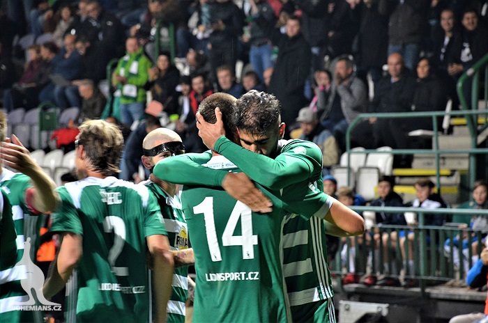 Bohemians - Teplice, dění na tribunách
