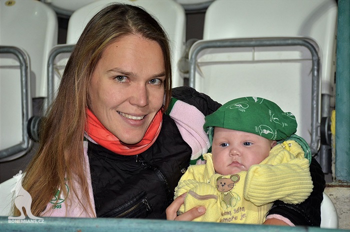 Bohemians - Teplice, dění na tribunách