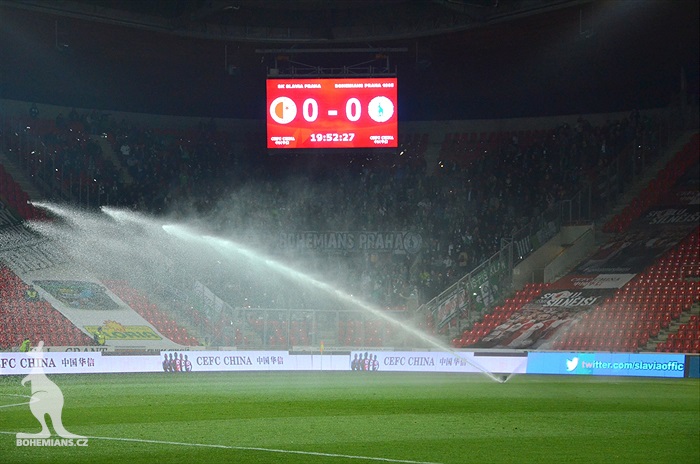 Dění na tribunách: Slavia - Bohemians