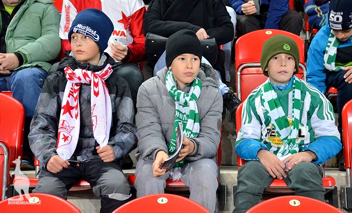 Dění na tribunách: Slavia - Bohemians