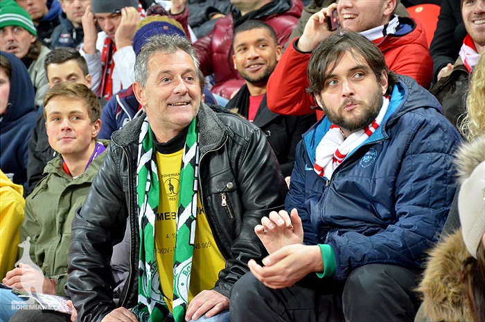 Dění na tribunách: Slavia - Bohemians