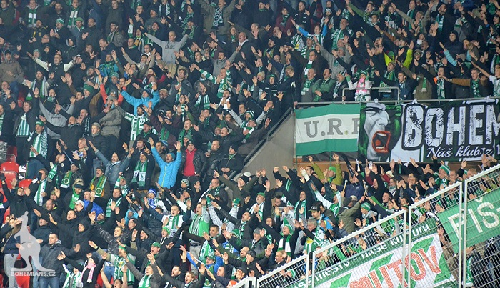 Dění na tribunách: Slavia - Bohemians