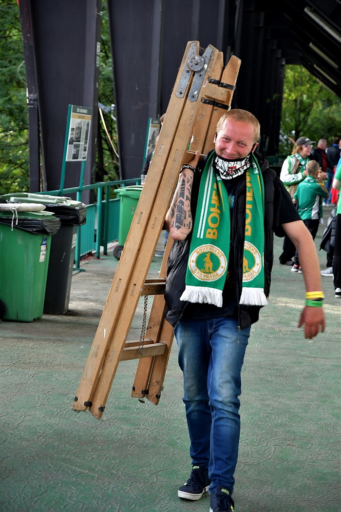 Dění na tribunách: Bohemians - Sparta