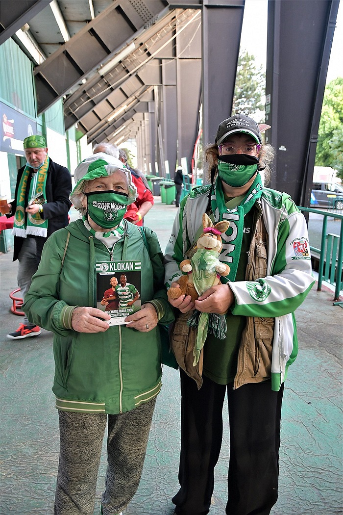 Dění na tribunách: Bohemians - Sparta