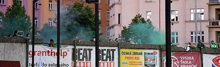 Dění na tribunách: Bohemians - Sparta