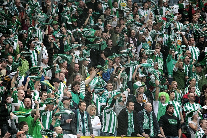 Opět výborní fanoušci Bohemky