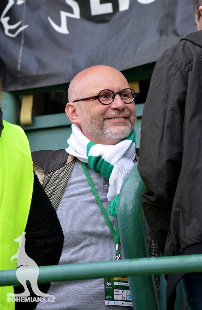 Dění na tribunách: Bohemians - Jihlava