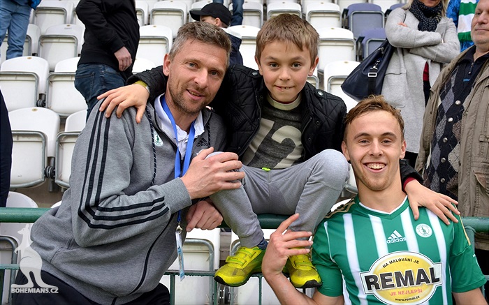 Dění na tribunách: Bohemians - Jihlava