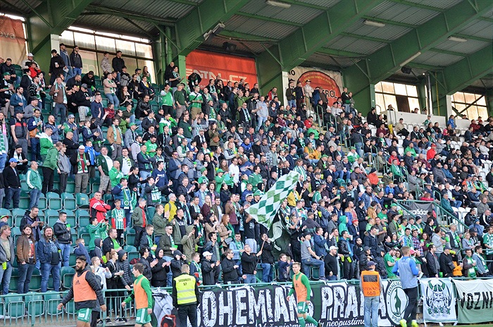 Dění na tribunách, Bohemians - Olomouc, Mol Cup 2019