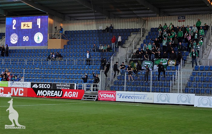 Slovácko - Bohemians 2:4 (0:2)