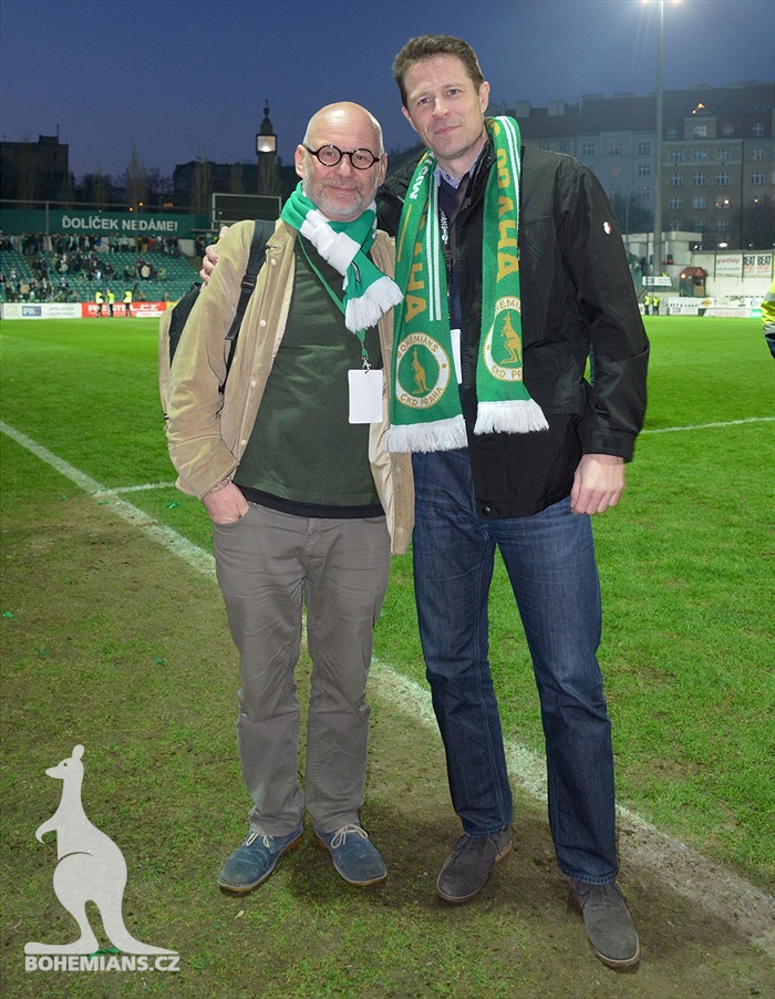 Bohemians - Plzeň 5:2, dění na tribunách