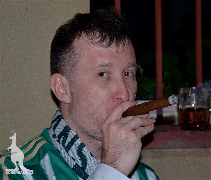 Bohemians - Plzeň 5:2, dění na tribunách