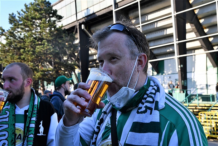 Dění na tribunách: Bohemians - Liberec