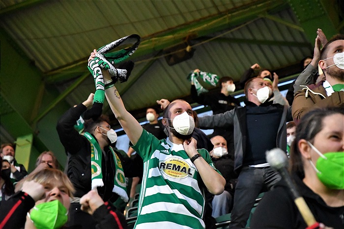Dění na tribunách: Bohemians - Liberec