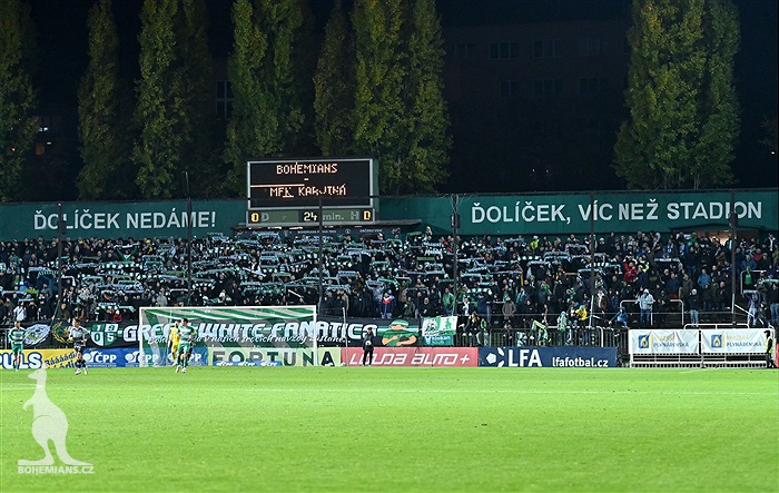 Bohemians - Karviná 1:0 (0:0)