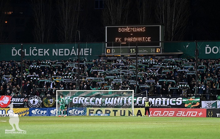 Bohemians - Pardubice 2:0 (1:0)