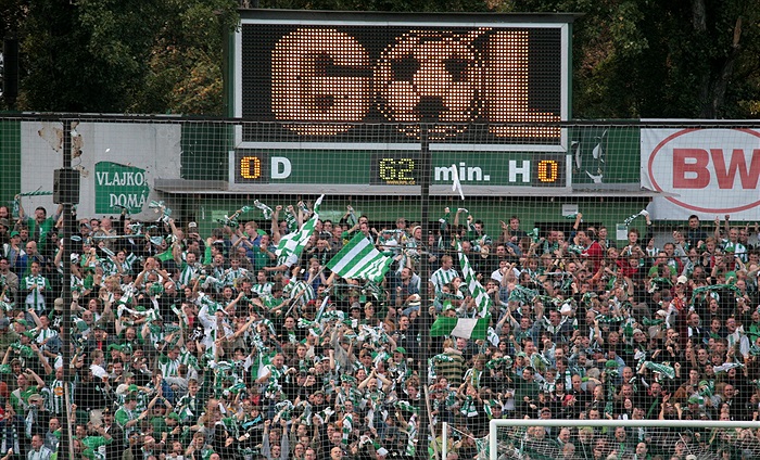 Kotel se raduje z gólu.