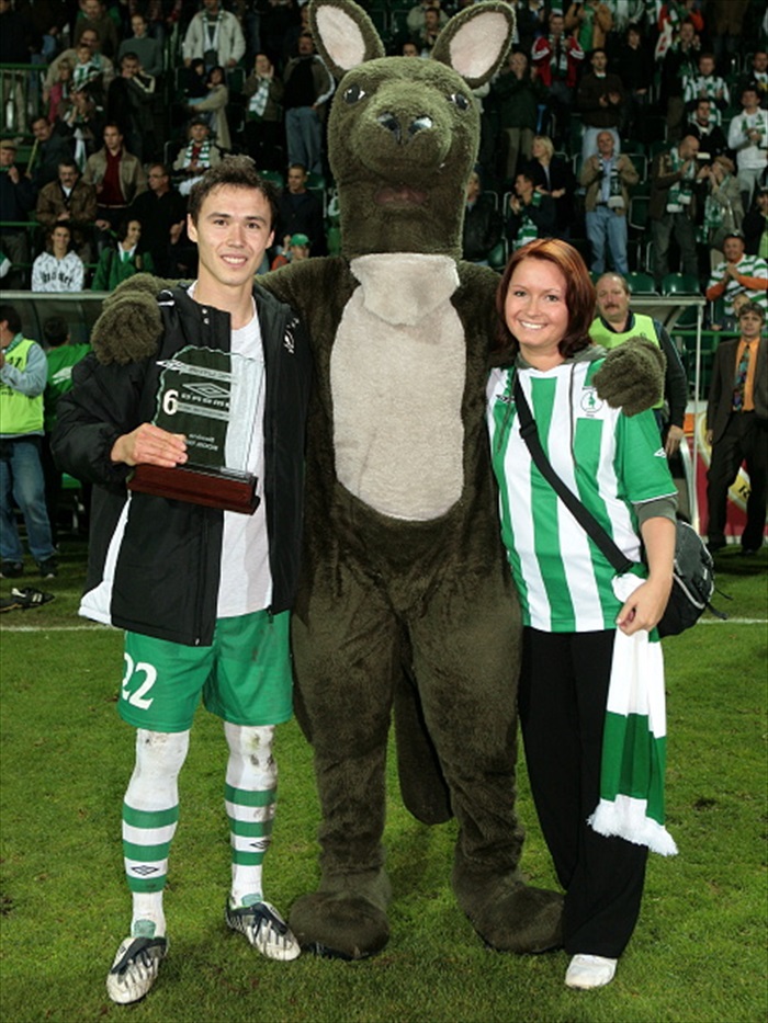 Umbro hráč zápasu - Aziz Ibragimov.